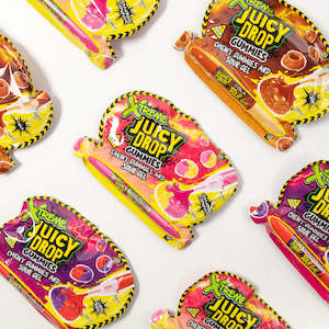 Bazooka Juicy Drop Gummies Extreme 57g