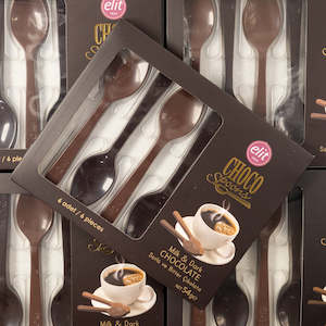 Elit Milk & Dark Chocolate Spoons 54g