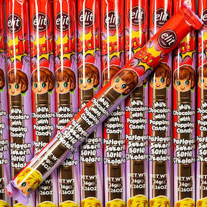 Easter: Elit Milk Chocolate w/ Popping Candy Stick 36g