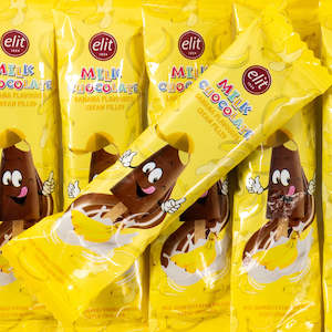 Chocolate: Elit Banana Cream Milk Chocolate Stick 30g