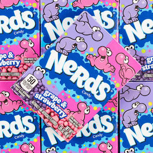 Nerds Strawberry & Grape Small Theatre Box 46g