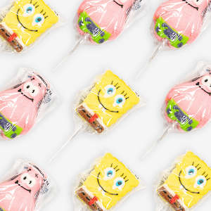 Marshmallow And Fondant: Spongebob Mallow Pop