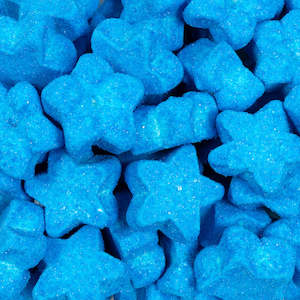 Marshmallow And Fondant: Blue Marshmallow Stars