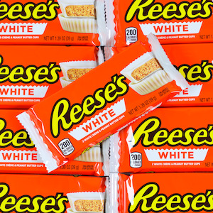 Chocolate: Reese's Peanut Butter Cups White 39g