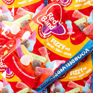 Gummy Lollies: Red Brand Fizzy Mix