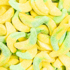 Gummy Lollies: Sour Banana
