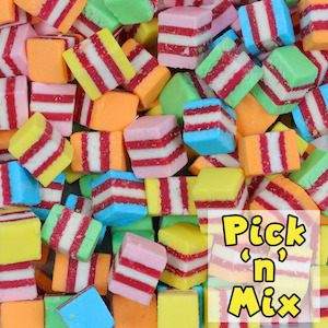Pick N Mix: Raspberry Allsorts 100g (Pick 'n' Mix)