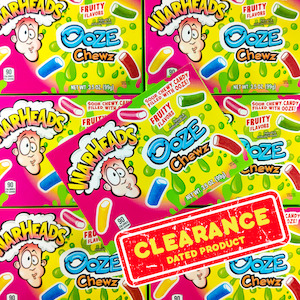 Clearance: Dated - Warheads Ooze Chews