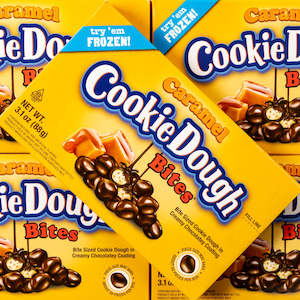 Caramel Cookie Dough Bites Theatre Box