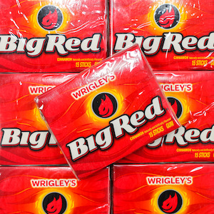 Wrigley's Big Red Cinnamon Gum 15 Sticks