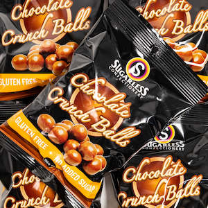 Sugarless Chocolate Crunch Balls