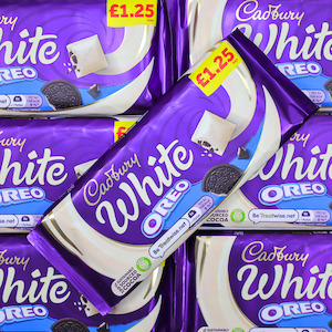White Chocolate: Oreo White Chocolate 120g