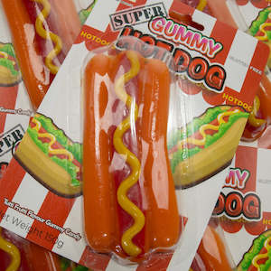 Gluten Free: Super Gummy Hot Dog