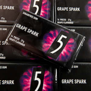 Wrigley's 5 Grape Spark