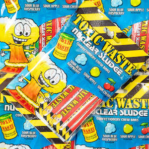 Sour Smart Collection: Toxic Waste Nuclear Sludge Mini Chew Bar Bag