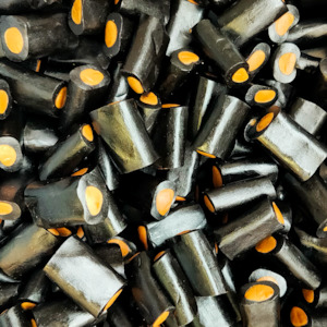 Black: Dutch Licorice Salmiak Rocks