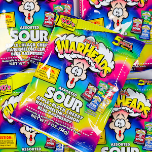 Warheads Assorted Sour Bag