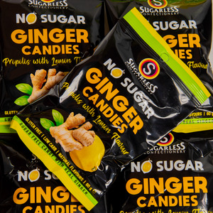 Sugarless Ginger Candies