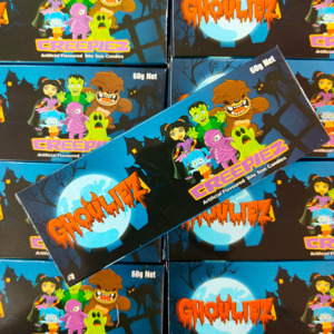 Novelty Lollies: Ghouliez Creepiez Candy 60g