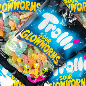 Trolli Sour Glowworms 200g