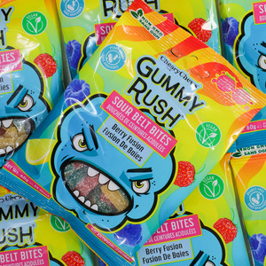 Vegan: Gummy Rush Sour Belt Bites