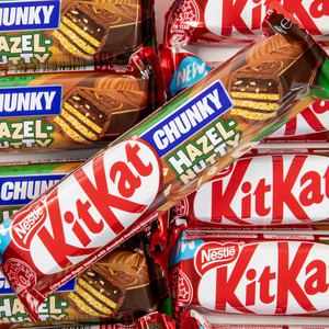 Wrapped Lollies: KitKat Chunky Hazelnut 40g