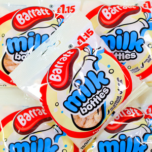 Gummy Lollies: Barratt Milk Bottles 150g