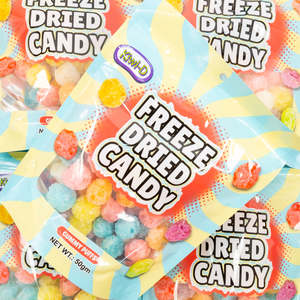 Freeze Dried: Freeze Dried Gummy Puffs 50g