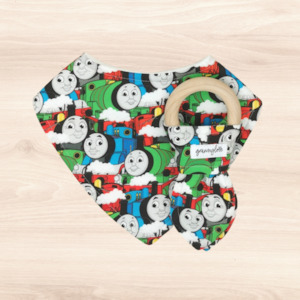 Gift Range Bib Teething Ring: Thomas & Friends Dribble Bib & Thomas & Friends Teething Ring
