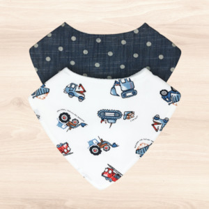 Bib Combo Gift Range: Denim Spot & Toot Toot! Bib Combo