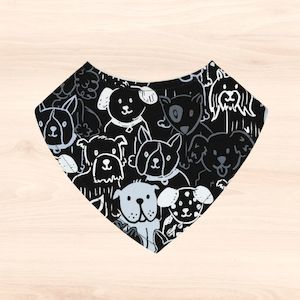 Dribble Bibs: Sketchy Dogs Dribble Bib