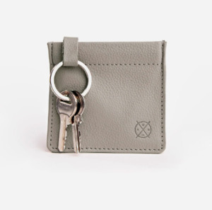 Products: Key Pouch Dove made from ethical eco tanned leather by Stitch & Hide