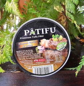 Patifu Roasted Garlic & Onion Pate - 100g