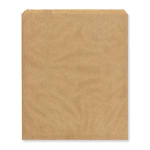 1 Flat Brown Kraft Paper Bag