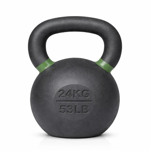 24KG Cast Iron Kettlebell Heavyweight Precision for Training