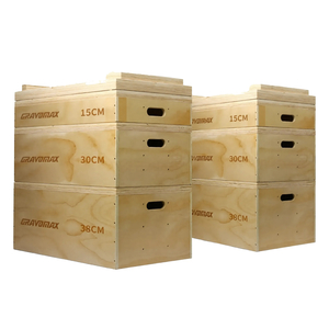 GravoMax Wooden Jerk Blocks Olympic Lifting Pull Blocks NZ