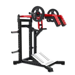 Hack Squat Machine Plate Loaded Gravomax Fitness