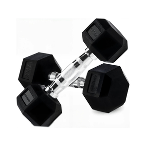 7kg Rubber Hex Dumbbell Endurance Training Weight GravoMax