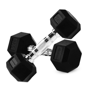 GravoMax 9kg Rubber Hex Dumbbell Strength Progression NZ