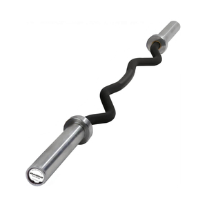 Products: Elite EZ Curl Bar NZ 13.6KG Olympic Bar GravoMax