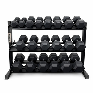 Dumbbell Set Heavy 10-40kg with Dumbbell Rack – 10 Pairs