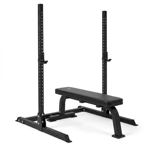 Products: Squat Rack with Flat Bench Bundle GravoMax NZ