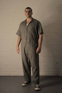 Grey Dickies Short Sleeve Coveralls