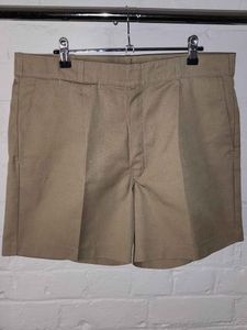 Products: 70s Workwear Camel Coloured Short