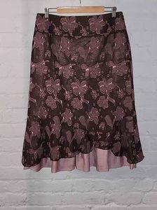 Products: 2000s Brown and Pink Skirt