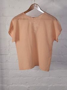 Products: 50s Peach Blouse