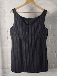 90s Pinstripe Dress