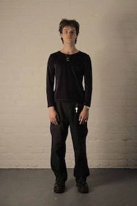 Products: 90s Purple Velvet Top