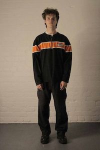 Products: Funky Harley Davidson ¼ Zip