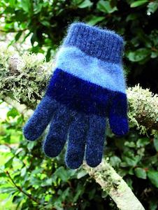 Children: Child Lycra Striped Glove D